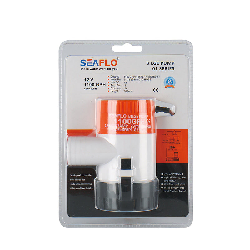 SEAFLO 01 Series 1100GPH Seaflo Bilge Pump