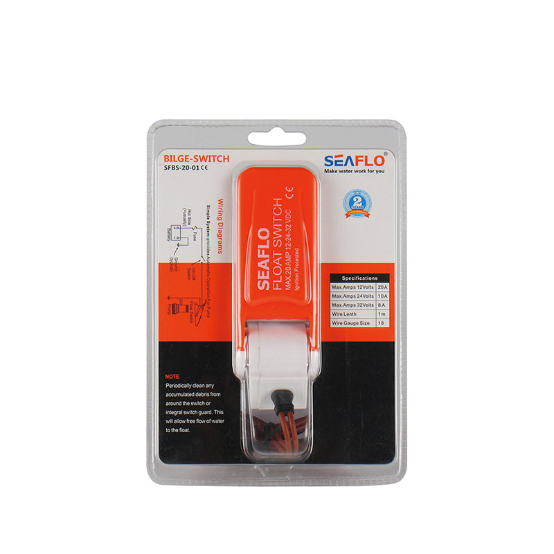 01 Series SEAFLO Bilge Pump Float Switch