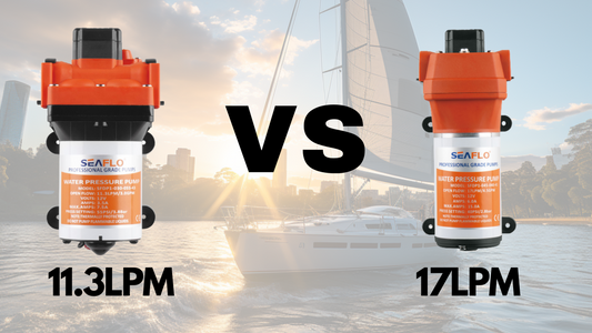 How to Choose the Right Water Pump for Your Caravan &amp; Boat: 11.3LPM vs 17LPM