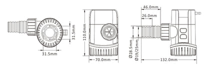 13A SERIES 1100GPH Non-Automatic BILGE PUMPS