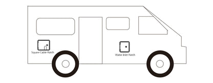 RV Water Inlet Hatch
