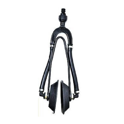 Outboard Flusher Dual Flow Ear Muffs for MED-LG HP Out Board Motor Flushing