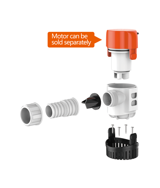13A SERIES 1100GPH Non-Automatic BILGE PUMPS