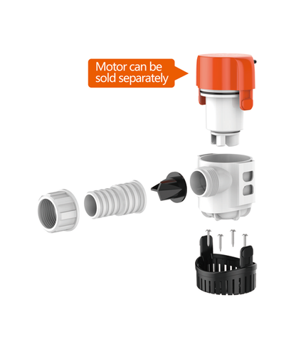 13A SERIES 1100GPH Non-Automatic BILGE PUMPS