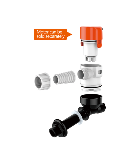 LIVEWELL/BAITWELL PUMPS 13E SERIES 1100GPH