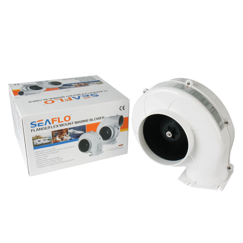 03 Series SEAFLO Flange Mount Bilge Blower Fan 320 CFM