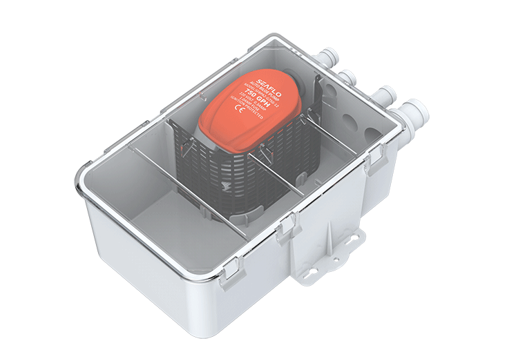 SEAFLO 07 Series 750GPH Seaflo Shower Pump System