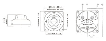 SEAFLO Battery Selector Switch