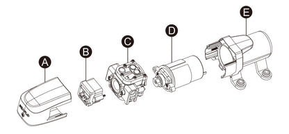SEAFLO 23A Series Automatic Demand Diaphragm Pump