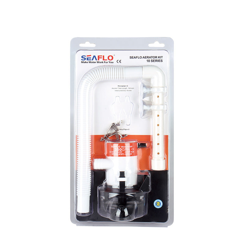 10 Series 350GPH Seaflo Portable Aerator Kit