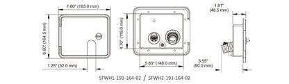 RV Water Inlet Hatch