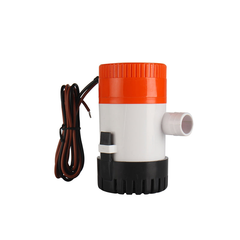 Seaflo Bilge Pump 500 GPH 12 Volt SFBP1-G500-01 Set Hose&Connector