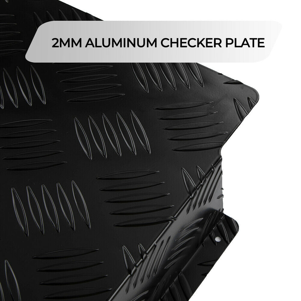 Caravan Diesel Tank Cover for 10L/15L Tank Black/Silver
