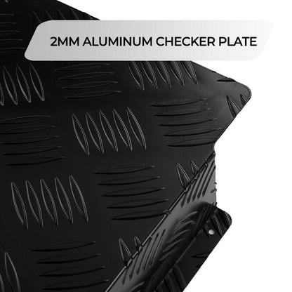 Caravan Diesel Tank Cover for 10L/15L Tank Black/Silver