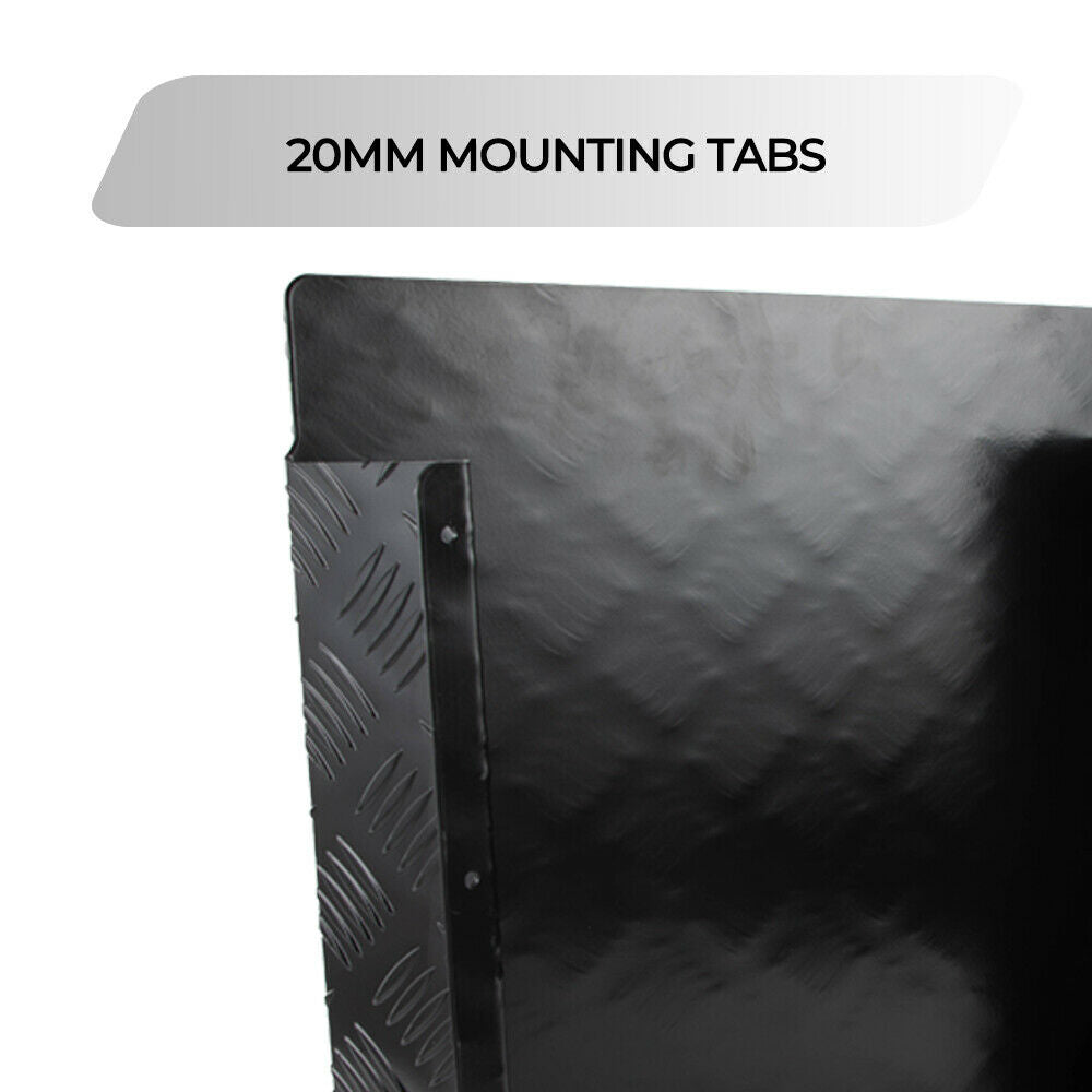 Caravan Diesel Tank Cover for 10L/15L Tank Black/Silver