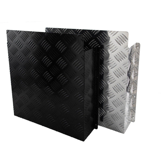 Caravan Diesel Tank Cover for 10L/15L Tank Black/Silver